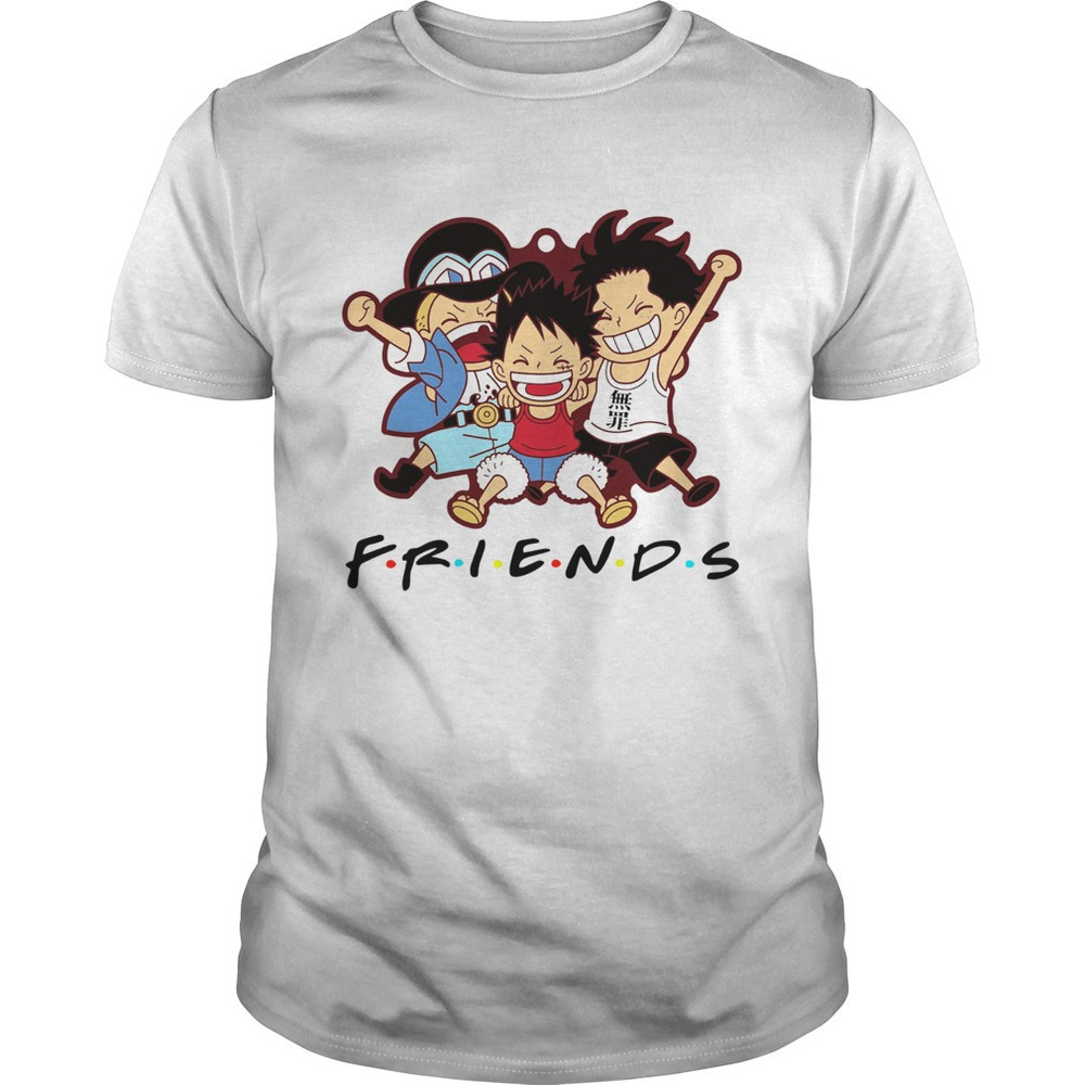 One Piece Characters Friends Shirt - Picture 1 of 4